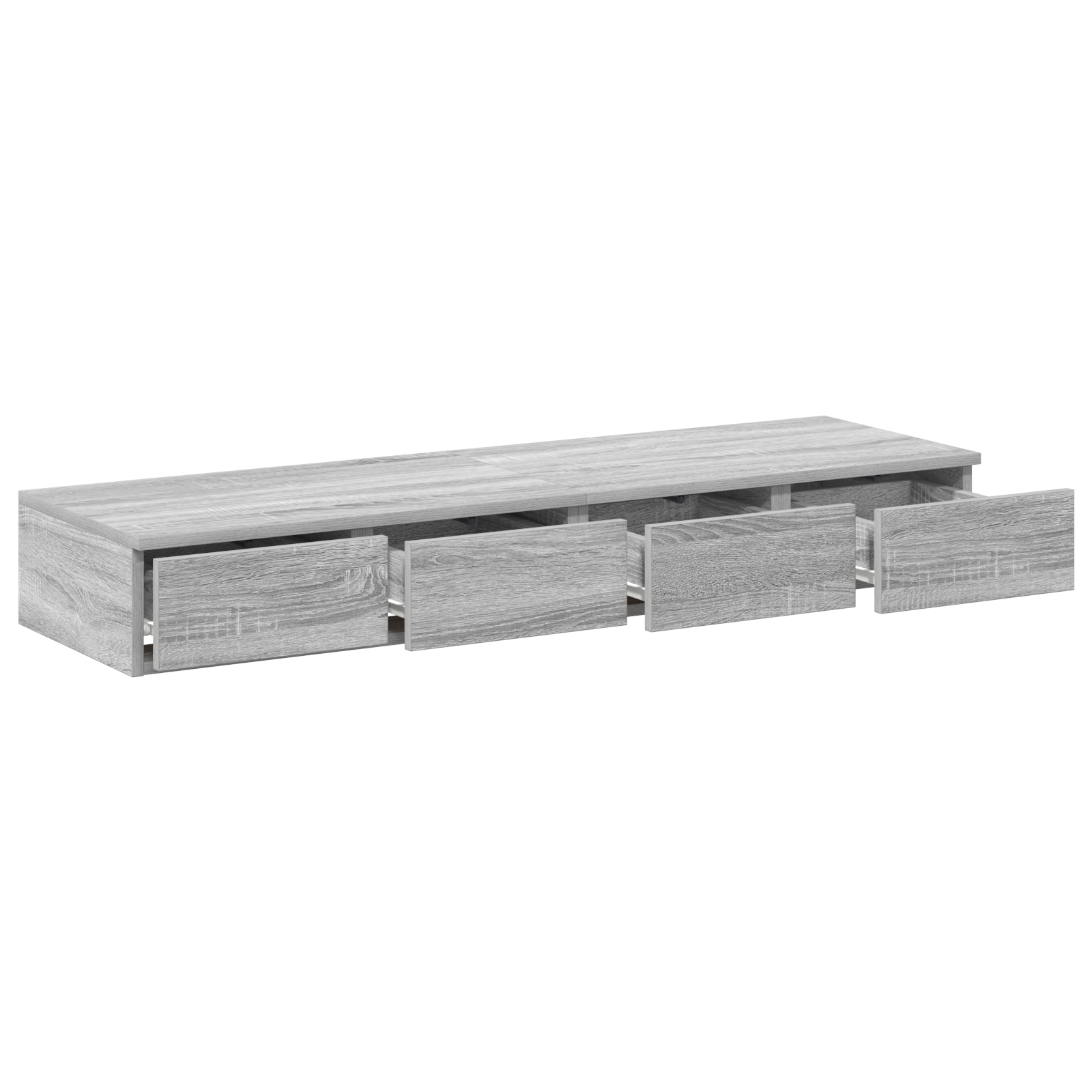 866944 5 Sertare pentru pat cu sertar sonoma gri 120 x 36.5 x 16.5 cm Sertare pentru pat cu sertar sonoma gri 120 x 36.5 x 16.5 cm - imagine 5