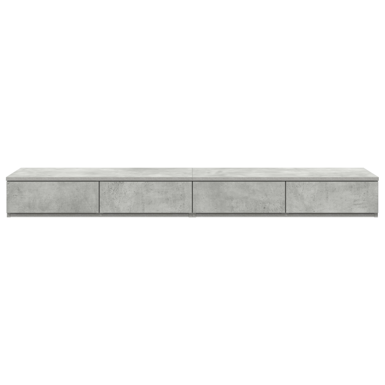 866958 6 Sertare pentru pat Gri beton 150 x 36.5 x 16.5 cm Lemn compozit Sertare pentru pat Gri beton 150 x 36.5 x 16.5 cm Lemn compozit - imagine 6