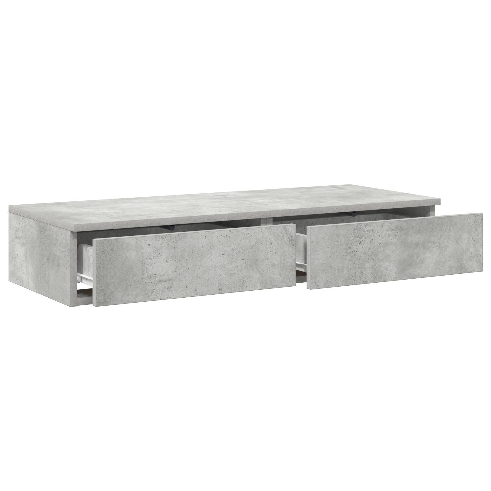 866966 5 Sertare pentru pat Gri beton 75 x 36.5 x 16.5 cm Lemn compozit Sertare pentru pat Gri beton 75 x 36.5 x 16.5 cm Lemn compozit - imagine 5