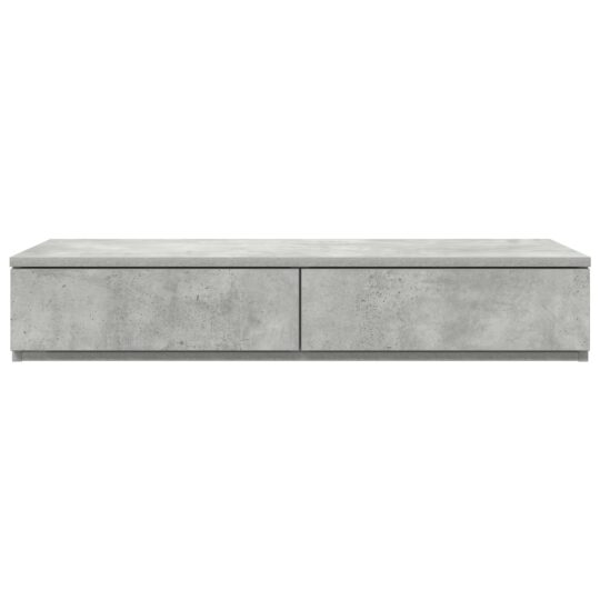 866966 6 Sertare pentru pat Gri beton 75 x 36.5 x 16.5 cm Lemn compozit 866966 6