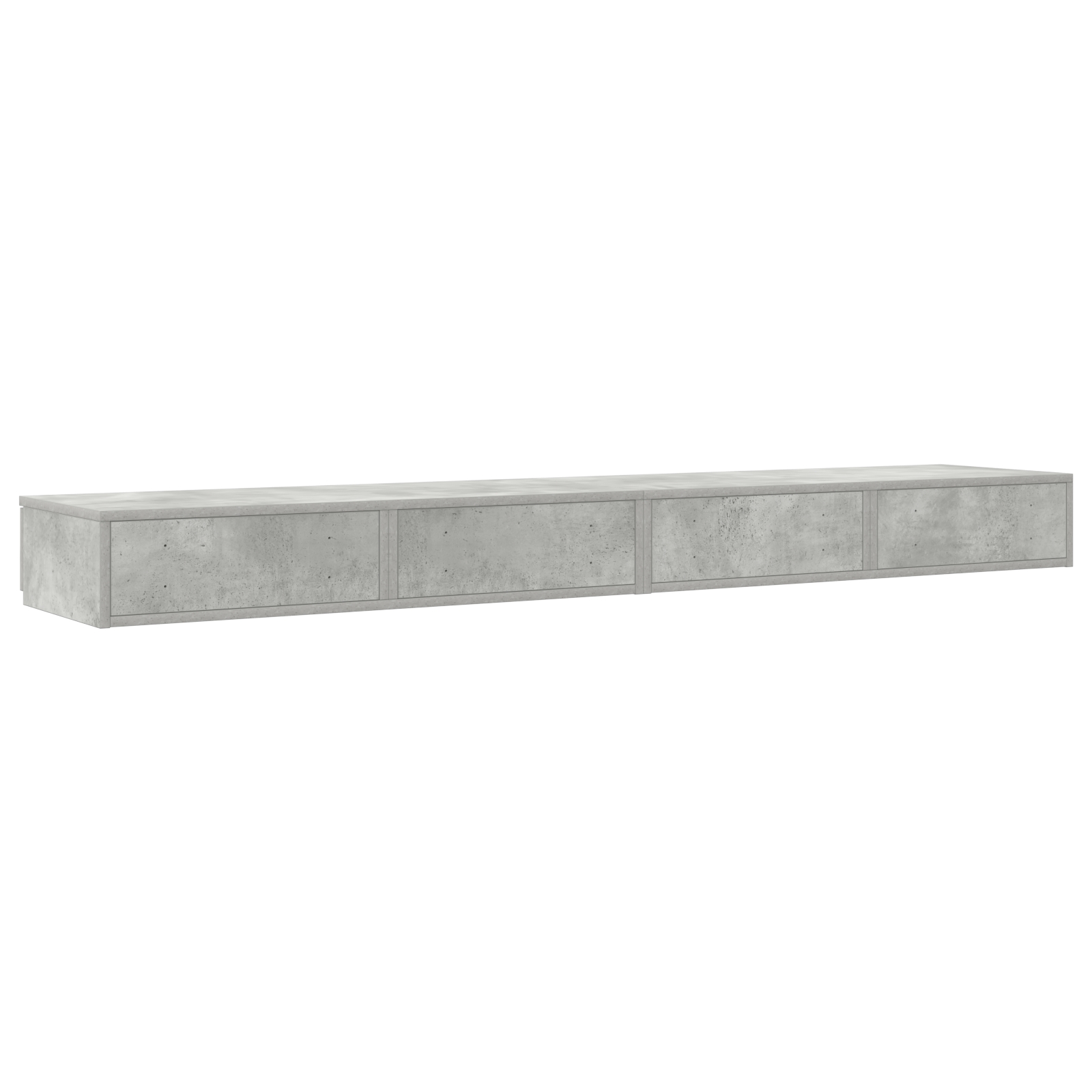 866982 8 Sertare pentru pat Gri beton 180 x 36.5 x 16.5 cm Lemn compozit Sertare pentru pat Gri beton 180 x 36.5 x 16.5 cm Lemn compozit - imagine 8