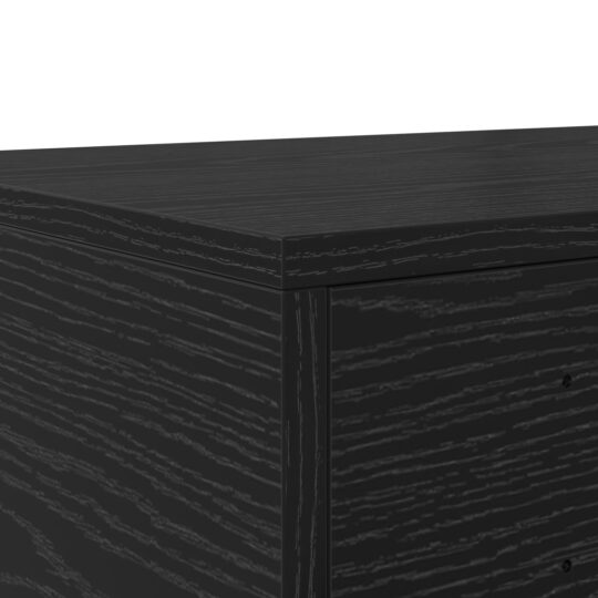 866988 10 Sertare pentru pat cu sertar Stejar negru 135 x 36.5 x 16.5 cm 866988 10