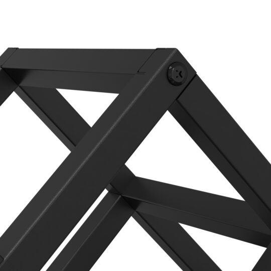 868218 9 Raft pentru vin Negru 63 x 16.5 x 25 cm 868218 9