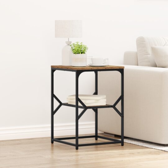 Masă laterală Lemn vechi 41 x 40 x 60 cm