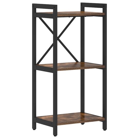 Alternative view of Bibliotecă Stejar afumat 40 x 30 x 83 cm Lemn compozit