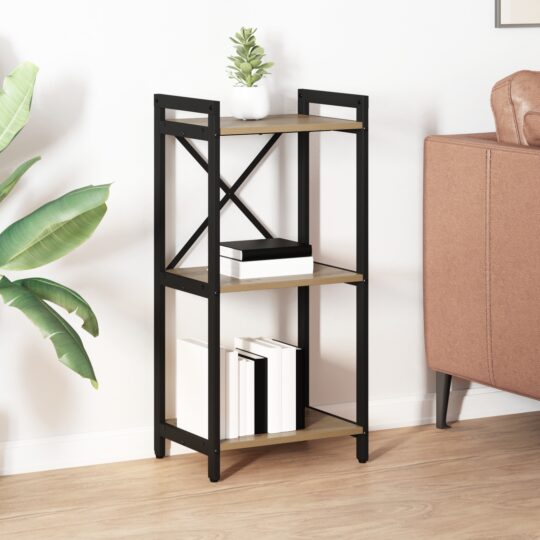 Bibliotecă stejar artizanal 40 x 30 x 83 cm Lemn compozit