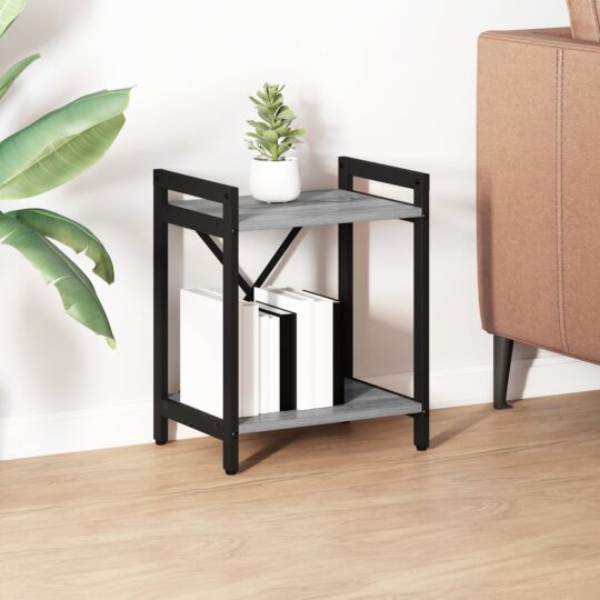 Bibliotecă sonoma gri 40 x 30 x 48.5 cm Lemn compozit