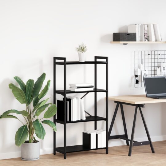 Bibliotecă Stejar negru 60 x 30 x 118 cm Lemn compozit