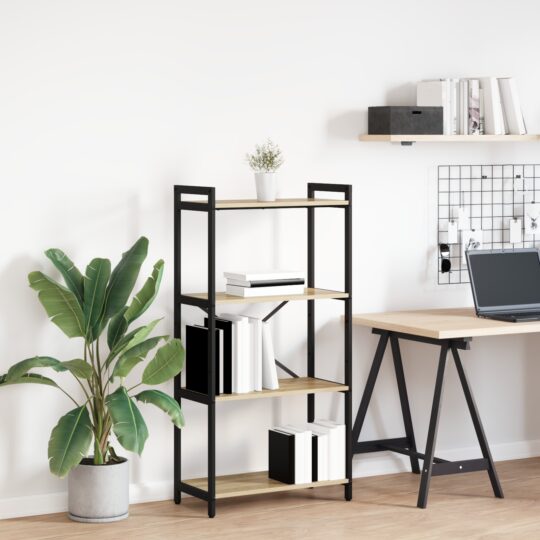 Bibliotecă Stejar sonoma 60 x 30 x 118 cm Lemn compozit