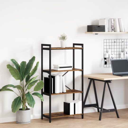 Bibliotecă Lemn vechi 60 x 30 x 118 cm Lemn compozit