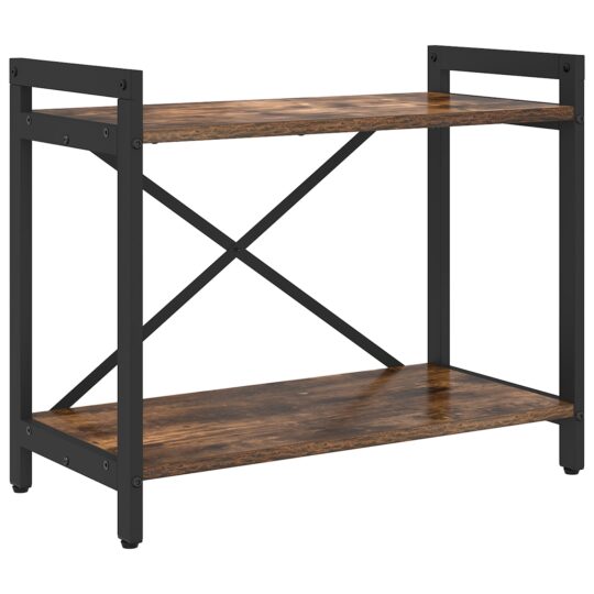 Alternative view of Bibliotecă Stejar afumat 60 x 30 x 48.5 cm Lemn compozit