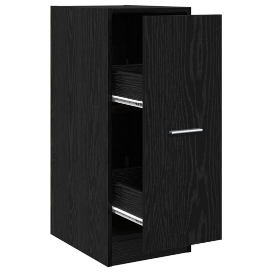 Alternative view of Cabinet de Apotecă Stejar negru 30 x 41 x 77.5 cm Lemn compozit