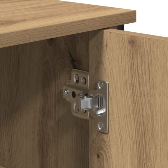 869089 6 Bufet stejar artizanal 70 x 30 x 80 cm Lemn compozit 869089 6