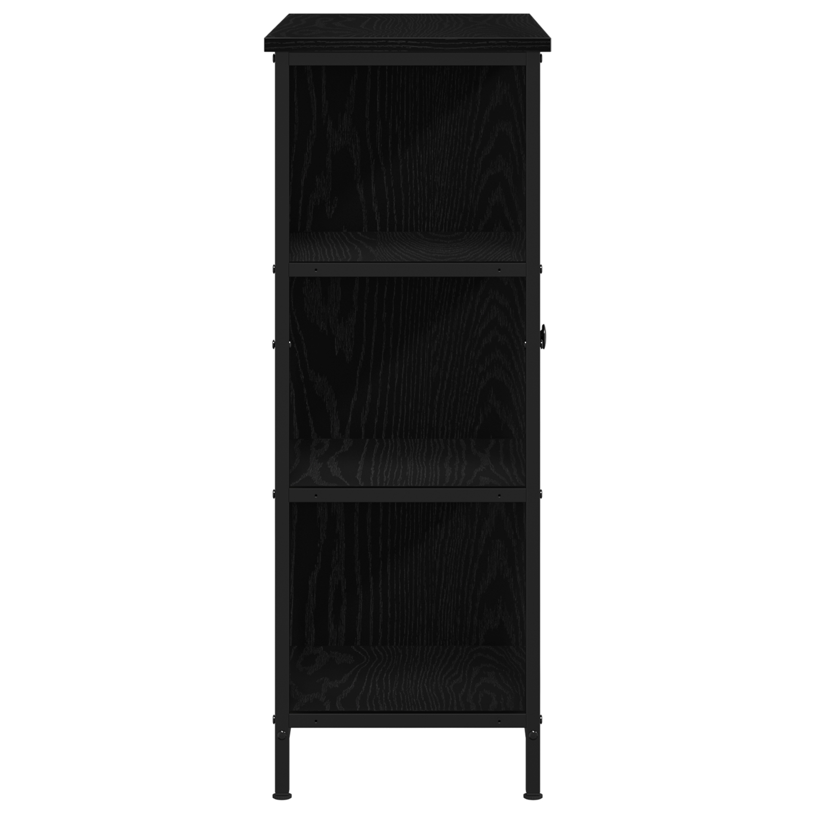 869090 6 Bufet Stejar negru 70 x 30 x 80 cm Lemn compozit Bufet Stejar negru 70 x 30 x 80 cm Lemn compozit - imagine 6