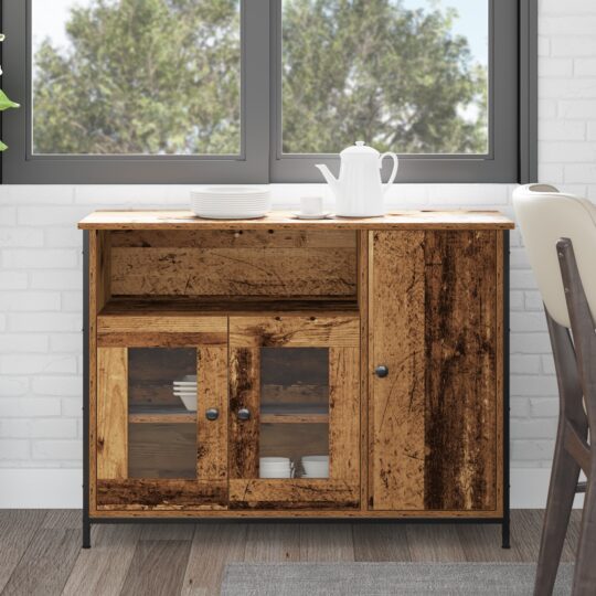 Bufet Lemn vechi 100 x 35 x 75 cm Lemn compozit