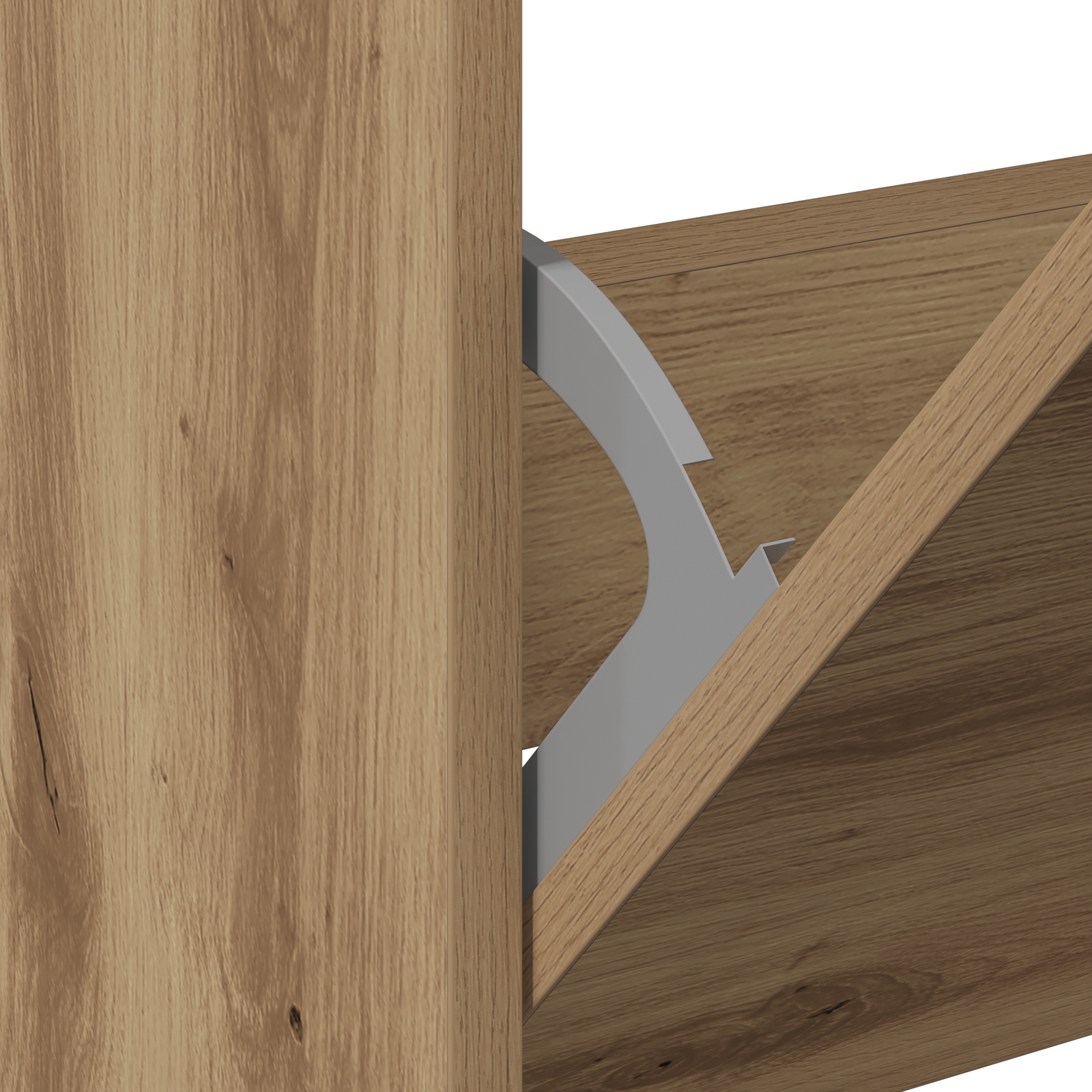 Dulap pentru Încălțăminte stejar artizanal 80 x 21 x 125.5 cm - imagine 10