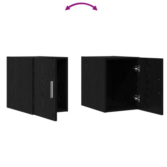 869149 9 Dulap de perete Stejar negru 30 x 42.5 x 40 cm Lemn compozit 869149 9