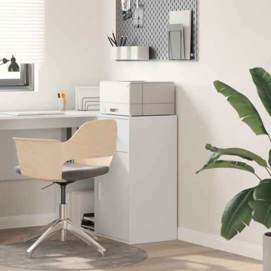 Bufet cu sertar Alb 38 x 34.5 x 75 cm Lemn compozit