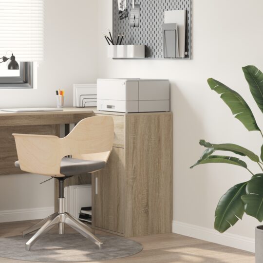 Bufet cu sertar Stejar sonoma 38 x 34.5 x 75 cm Lemn compozit