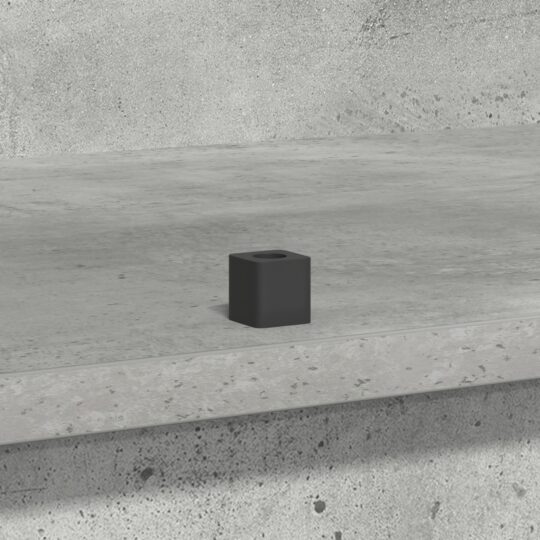 869653 12 Bufet cu LED Gri beton 71 x 34.5 x 75 cm Lemn compozit 869653 12