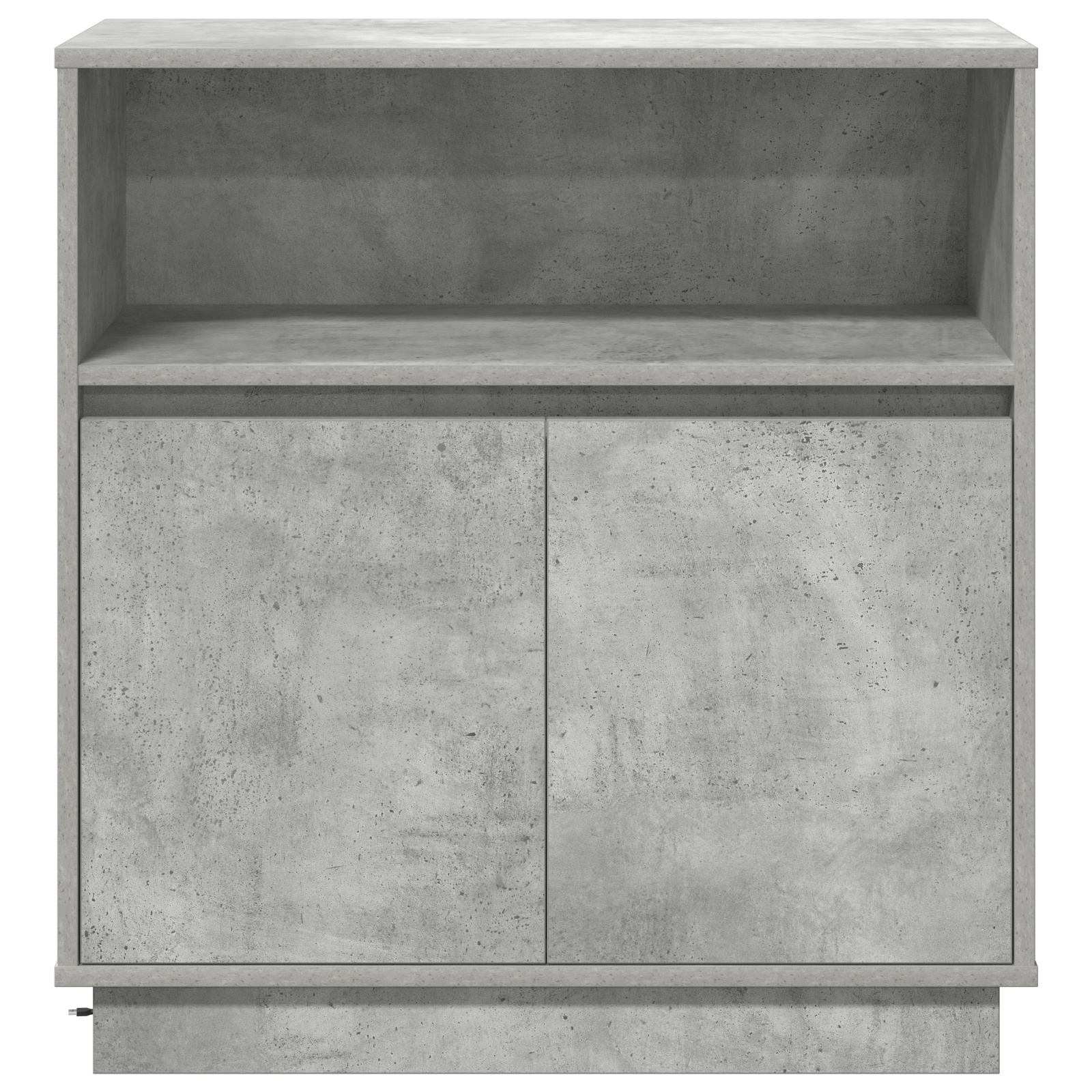 869653 7 Bufet cu LED Gri beton 71 x 34.5 x 75 cm Lemn compozit Bufet cu LED Gri beton 71 x 34.5 x 75 cm Lemn compozit - imagine 7