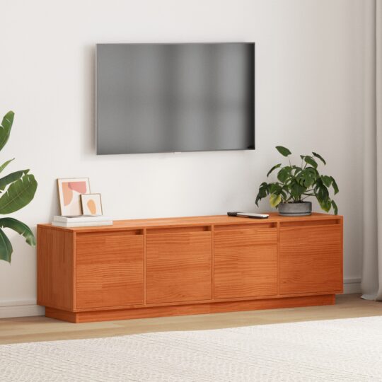 Cabinet TV Maro 156 x 37 x 45 cm Lemn masiv de pin
