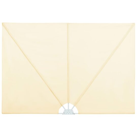 Alternative view of Copertină laterală pliabilă de terasă, crem, 300x200 cm