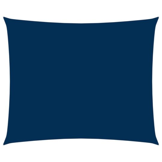 Alternative view of Pânză parasolar albastru 3x5 m țesătură oxford dreptunghiular