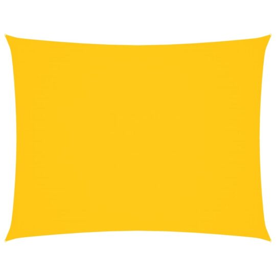 Alternative view of Pânză parasolar, galben, 4x5 m, țesătură oxford, dreptunghiular