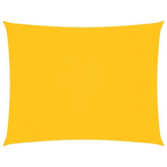 Alternative view of Pânză parasolar, galben, 4x6 m, țesătură oxford, dreptunghiular