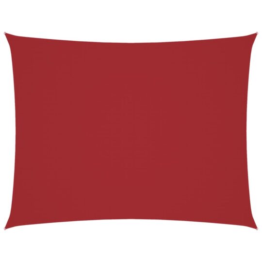 Alternative view of Parasolar, roșu, 2,5x4 m, țesătură oxford, dreptunghiular