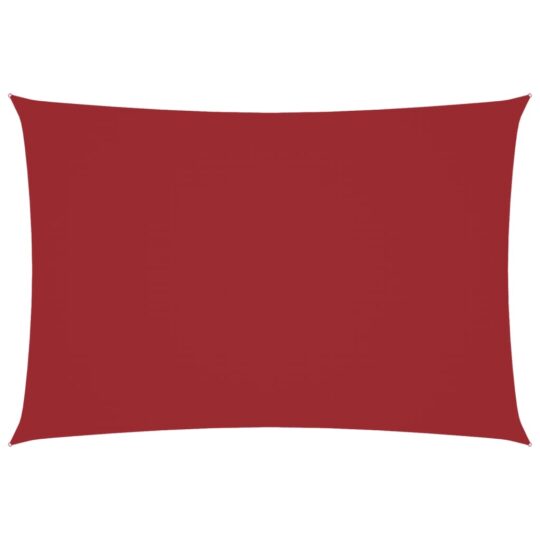 Alternative view of Parasolar, roșu, 2,5x4,5 m, țesătură oxford, dreptunghiular