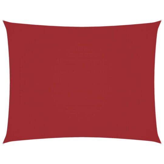 Alternative view of Parasolar, roșu, 3x4 m, țesătură oxford, dreptunghiular