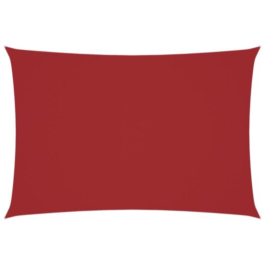 Alternative view of Parasolar, roșu, 3x5 m, țesătură oxford, dreptunghiular