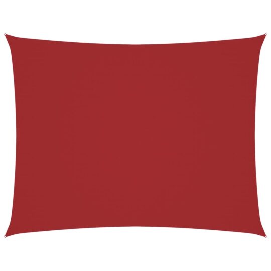 Alternative view of Parasolar, roșu, 3,5x5 m, țesătură oxford, dreptunghiular