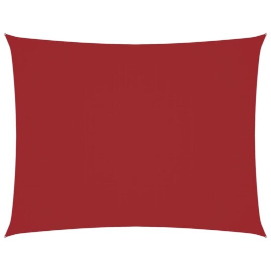 Alternative view of Pânză parasolar, roșu, 4x5 m, țesătură oxford, dreptunghiular