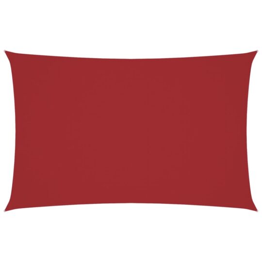Alternative view of Parasolar, roșu, 4x7 m, țesătură oxford, dreptunghiular