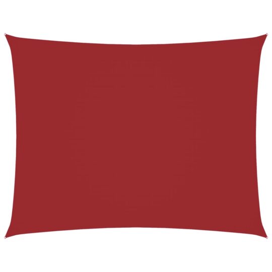 Alternative view of Parasolar, roșu, 5x6 m, țesătură oxford, dreptunghiular