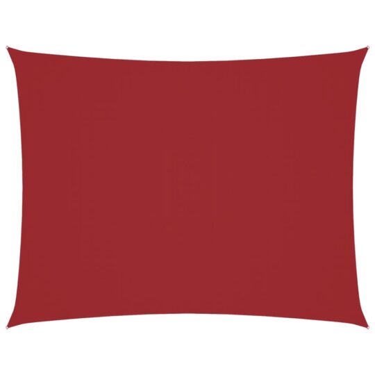 Alternative view of Parasolar, roșu, 5x7 m, țesătură oxford, dreptunghiular