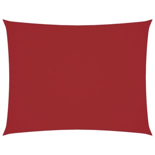 Alternative view of Pânză parasolar, roșu, 6x7 m, țesătură oxford, dreptunghiular
