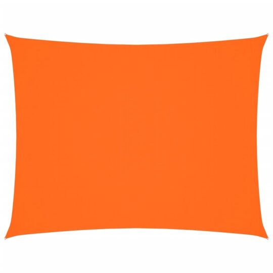 Alternative view of Parasolar, portocaliu, 2,5x4 m, țesătură oxford, dreptunghiular