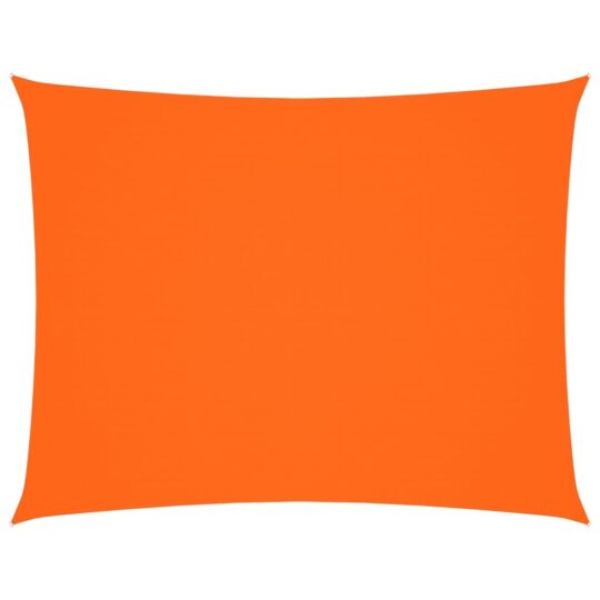 Alternative view of Pânză parasolar portocaliu 5x6 m țesătură oxford dreptunghiular