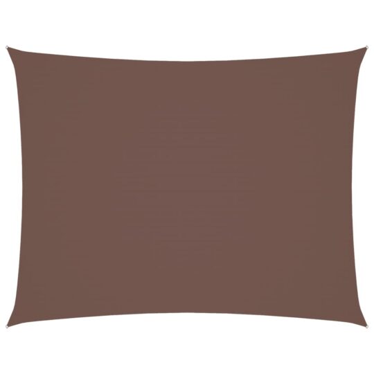 Alternative view of Pânză parasolar, maro, 3x6 m, țesătură oxford, dreptunghiular