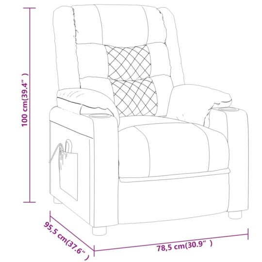 8720287141785 g en hd 7 Fotoliu rabatabil, crem, piele ecologică 8720287141785 g en hd 7