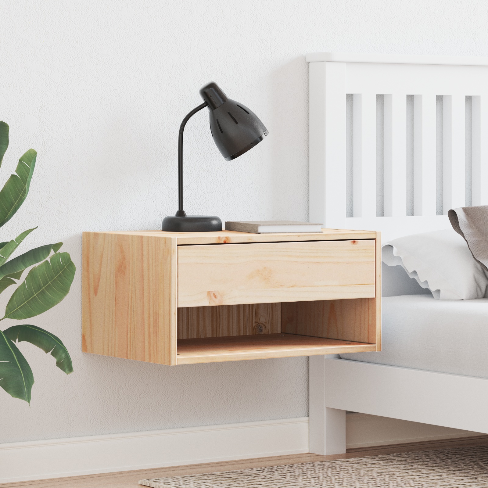 873476 1 Noptieră 2 pcs Maro 50 x 32.5 x 24 cm Lemn masiv de pin Noptieră 2 pcs Maro 50 x 32.5 x 24 cm Lemn masiv de pin