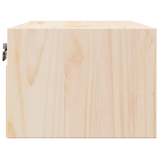 873476 8 Noptieră 2 pcs Maro 50 x 32.5 x 24 cm Lemn masiv de pin 873476 8