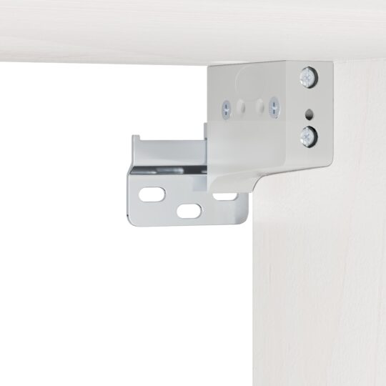 873478 12 Noptieră 2 pcs Alb 50 x 32.5 x 24 cm Lemn masiv de pin 873478 12