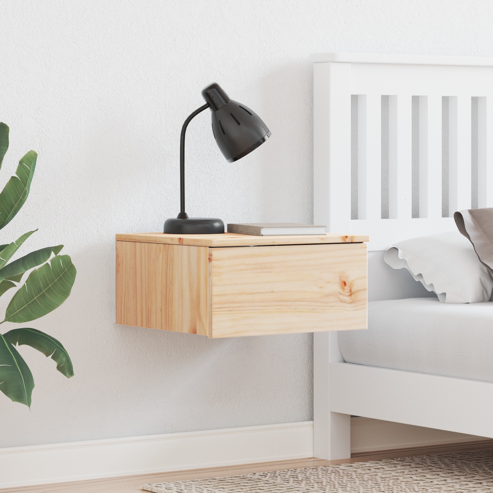 873482 1 Noptieră 2 pcs Maro 37 x 35 x 18.5 cm Lemn masiv de pin Noptieră 2 pcs Maro 37 x 35 x 18.5 cm Lemn masiv de pin