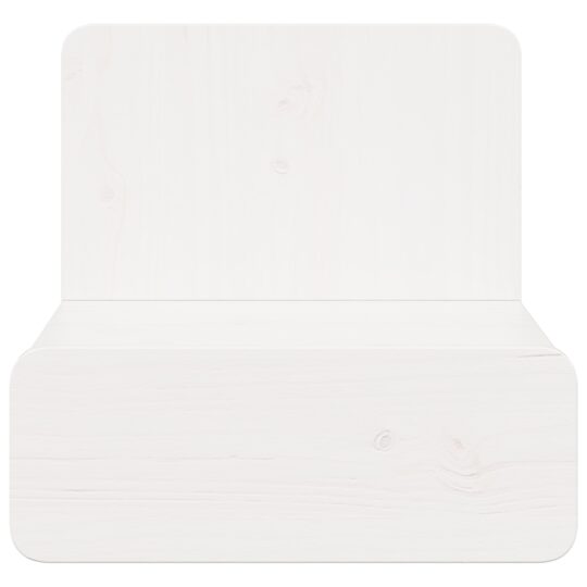 873490 7 Noptieră 2 pcs Alb 44 x 32.5 x 40 cm Lemn masiv de pin 873490 7