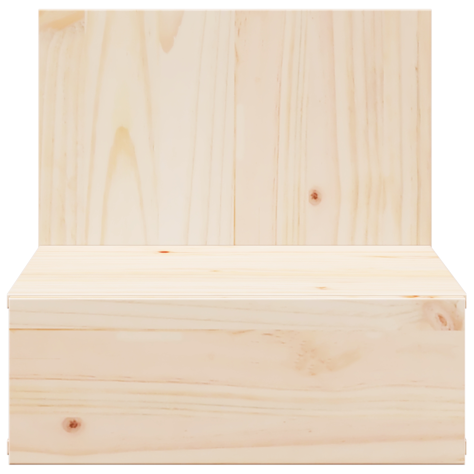 873493 6 Noptieră cu sertar Maro 42 x 32.5 x 40 cm Lemn masiv de pin Noptieră cu sertar Maro 42 x 32.5 x 40 cm Lemn masiv de pin - imagine 6